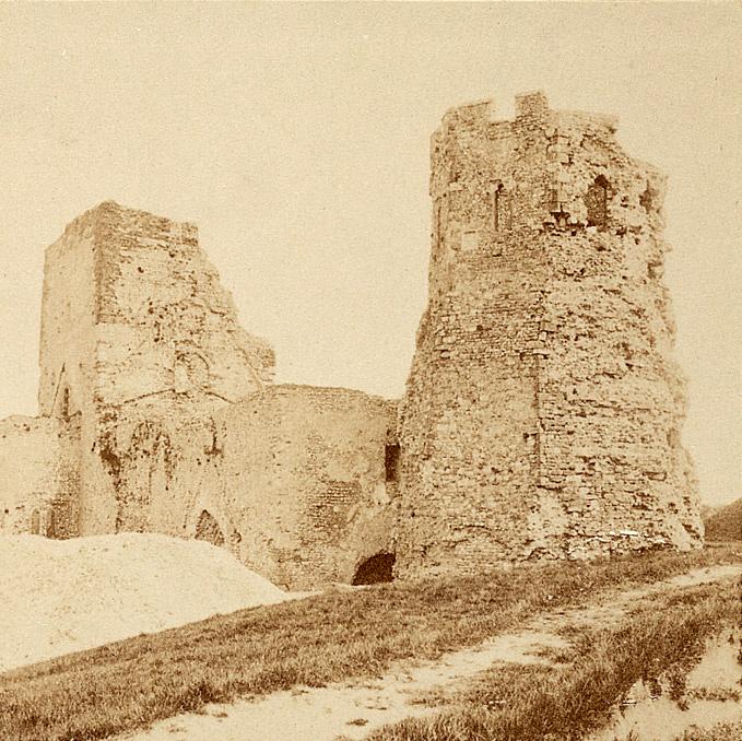 The Roman Pharos at Dover Castle, 1869
