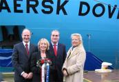 Norfolkline's Newest Ferry, Maersk Dover, Is Officially Named