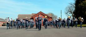 RAF Air Cadets National Youth Band visit Dover