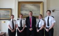 Port welcomes new recruits full of determination and dedication