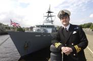 Dover Sea Captain Brings Warship Home