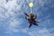 Port skydiver takes the plunge for Pilgrims Hospice