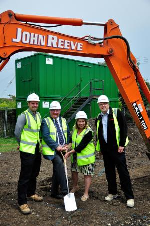 Ground breaking on first new council houses to be built in Dover District for over 20 years