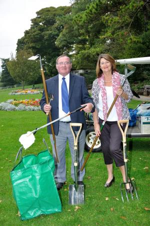 Connaught Park - celebrating the growing success of local volunteers
