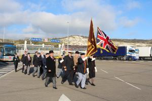 War heroes honoured at Dover Marine Station Remembrance Service