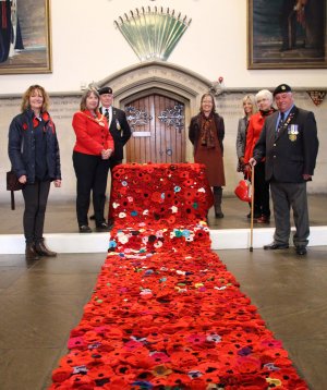 Communities thanked for success of Knitted Poppy Appeal