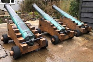 Cannon restoration brings a bang to Dover's Maison Dieu