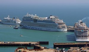 Dover Cruise hosts three cruise vessels