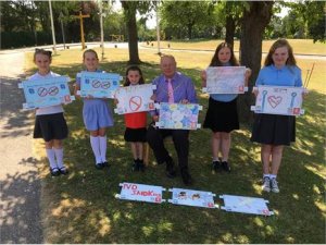 Signs to help keep schools smoke free