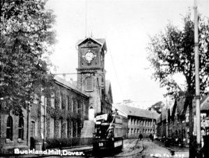 The Buckland Mill clocktower