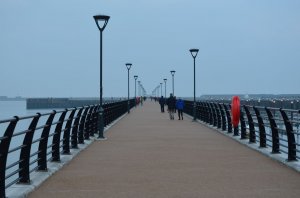 New Marina Pier opens to public for first time