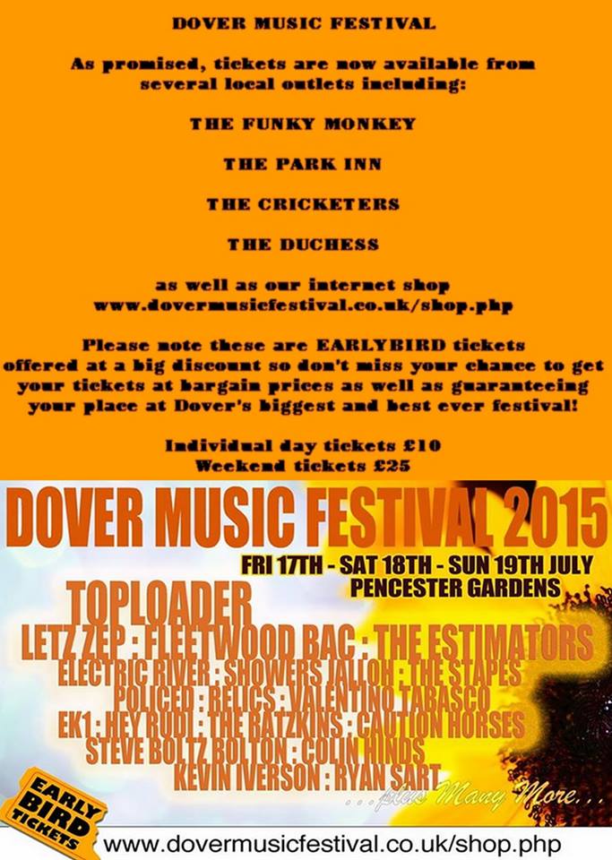 Dover Music Festival 2015 | Dover Forum on Dover.UK.com